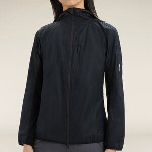 Icebreaker Shell+ Cotton Windbreaker Women's MED NWT